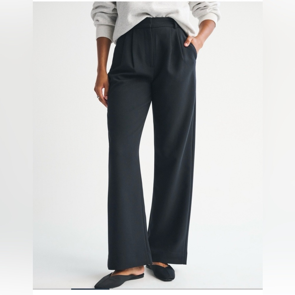 Abercrombie & Fitch Black Trousers